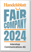 Fair Company 2024 label for Intershop Communications AG